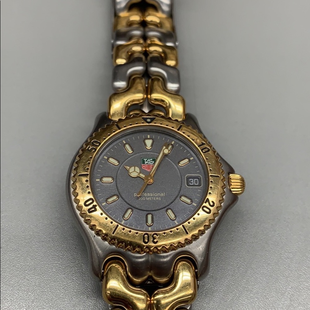 Tag Heuer two tone watch (men)